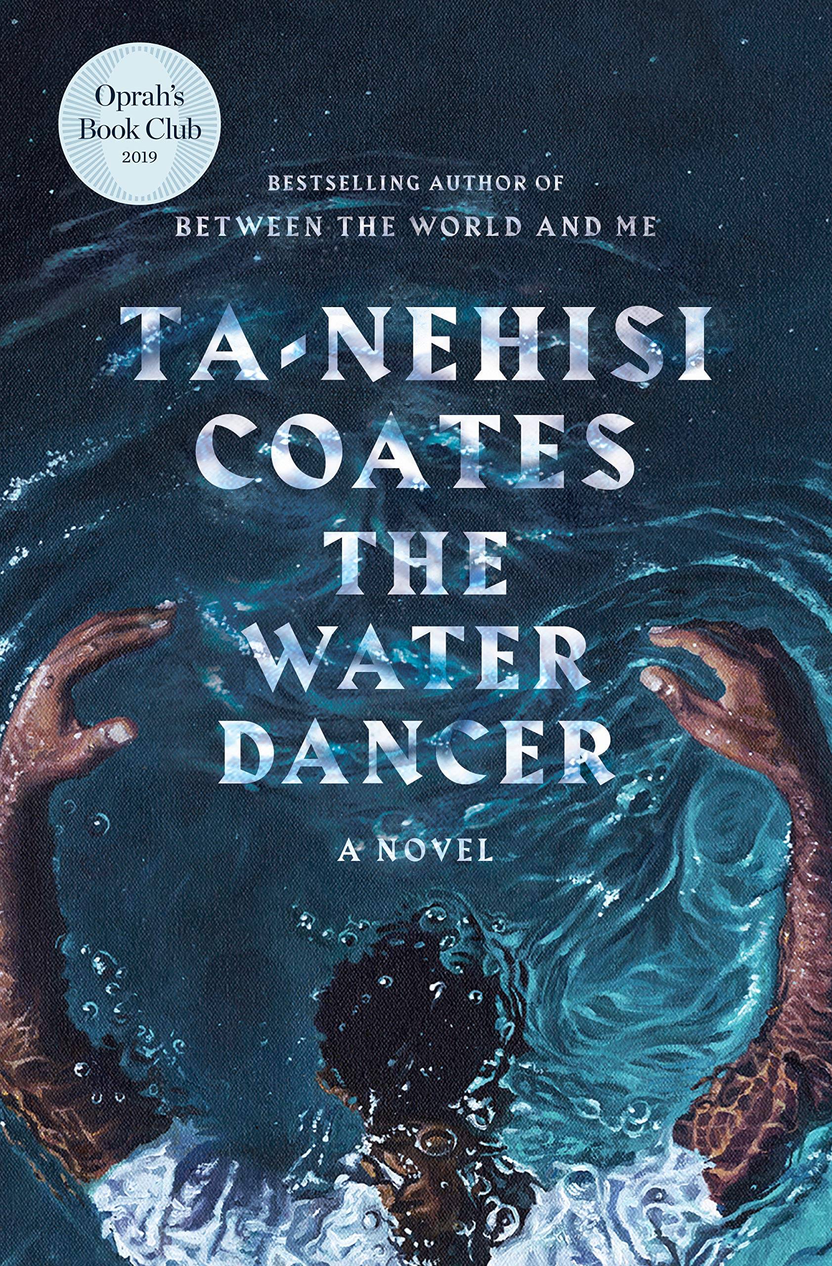 Book cover featuring the image of a black person with their arms up making ripples in water
